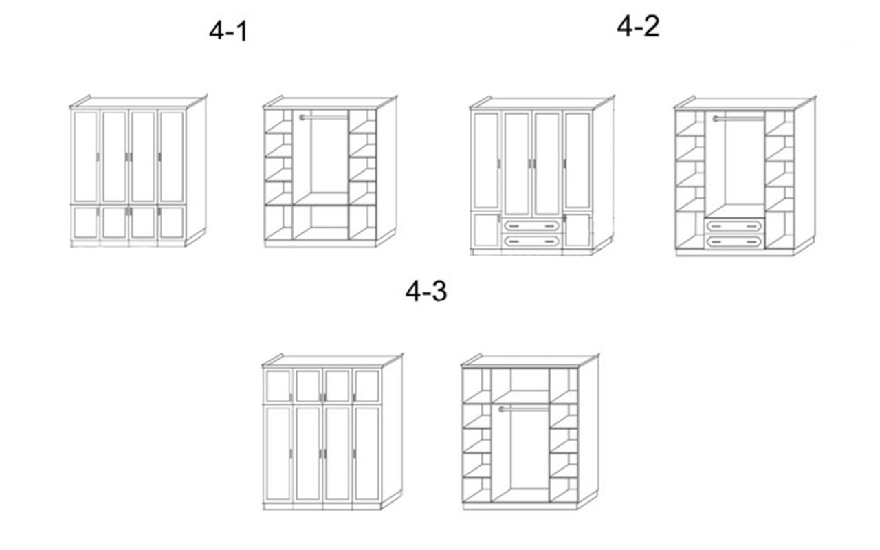 DreamLine Веро 4-х створчатый фото 4